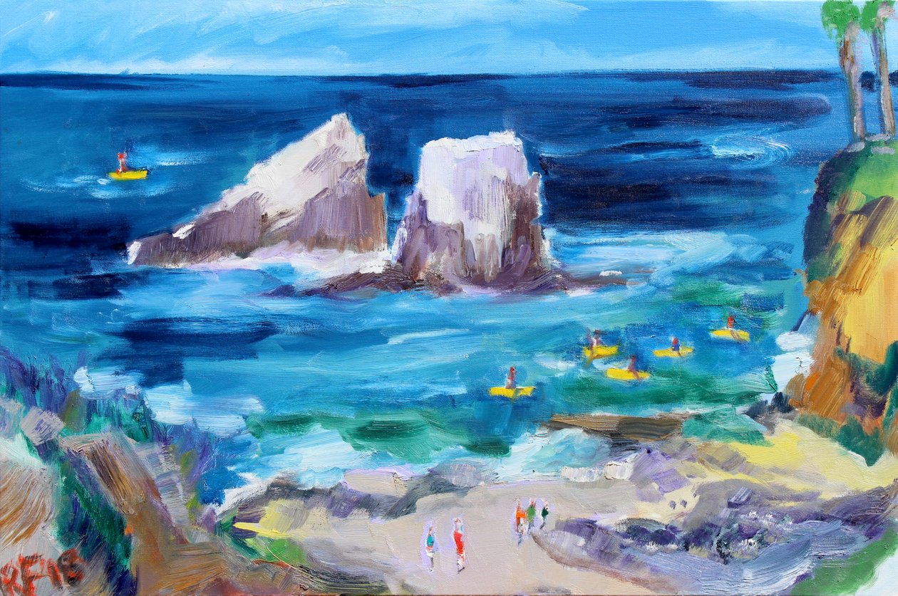 Seal Rock, Laguna, 2018 av Richard Fox