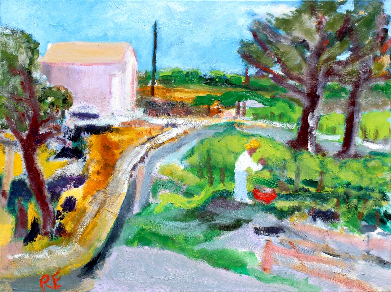 Tending the Vineyard, 2017 av Richard Fox