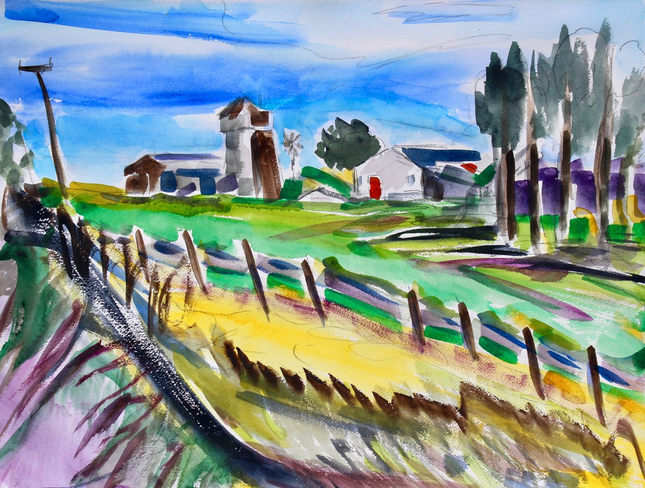 The Abandoned Farm, 2018 av Richard Fox