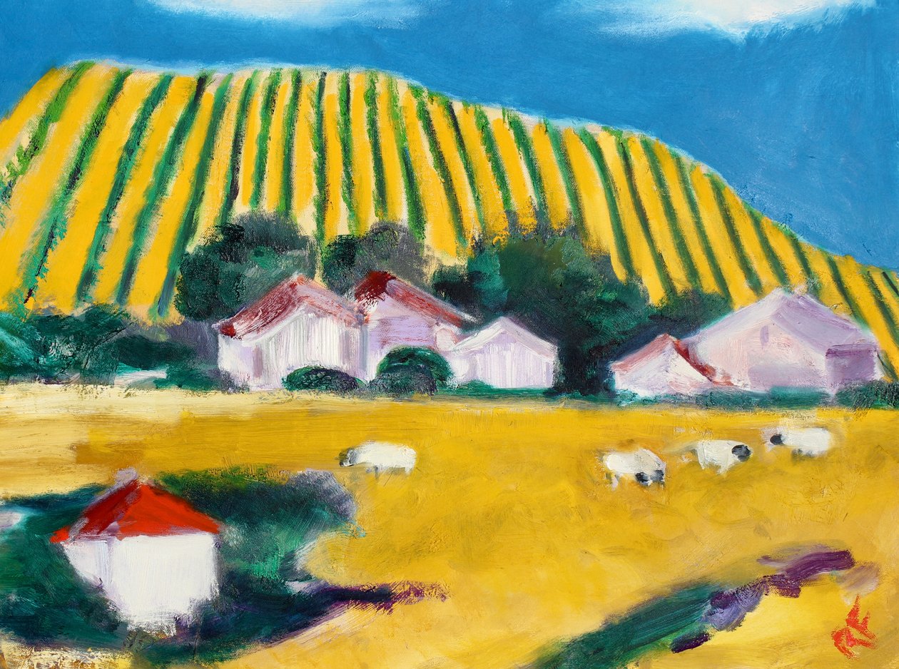 The Hills Have Vines, Napa, 2017 av Richard Fox