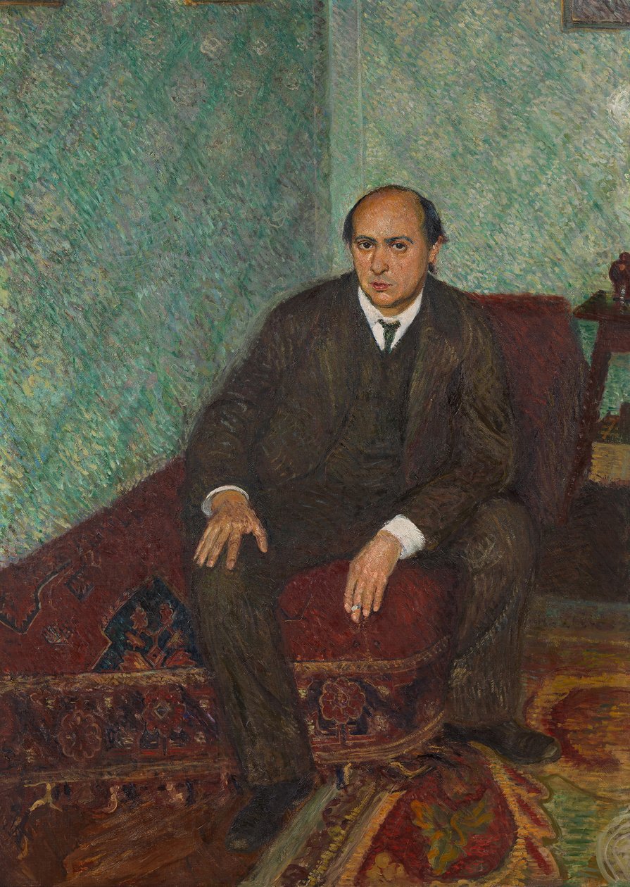 Portrett av Arnold Schoenberg, ca. 1907 av Richard Gerstl