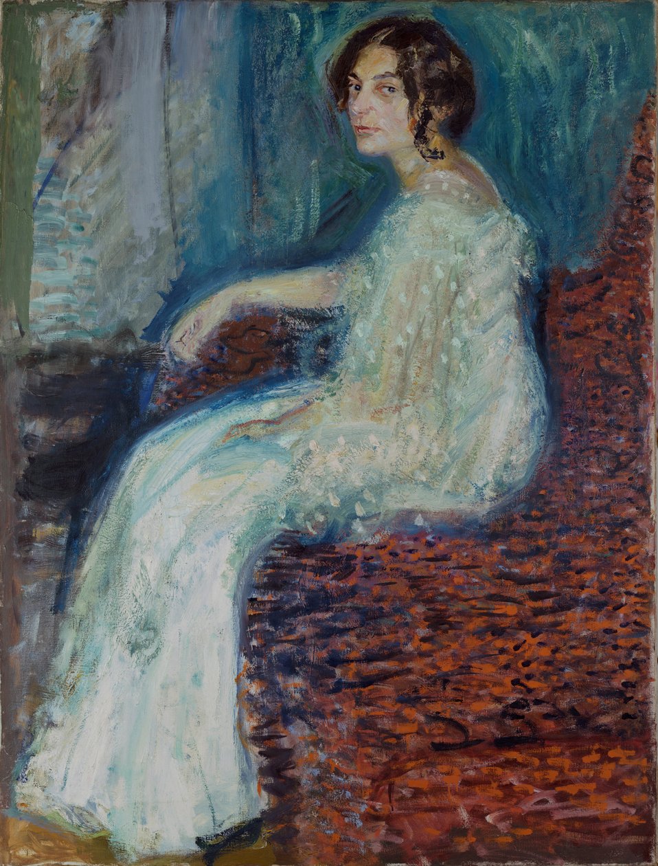 Portrett av Henryka Cohn, 1908 av Richard Gerstl