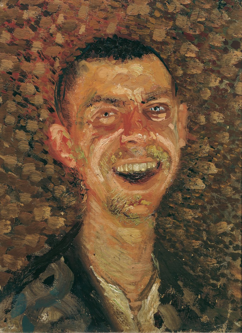Selvportrett, leende av Richard Gerstl