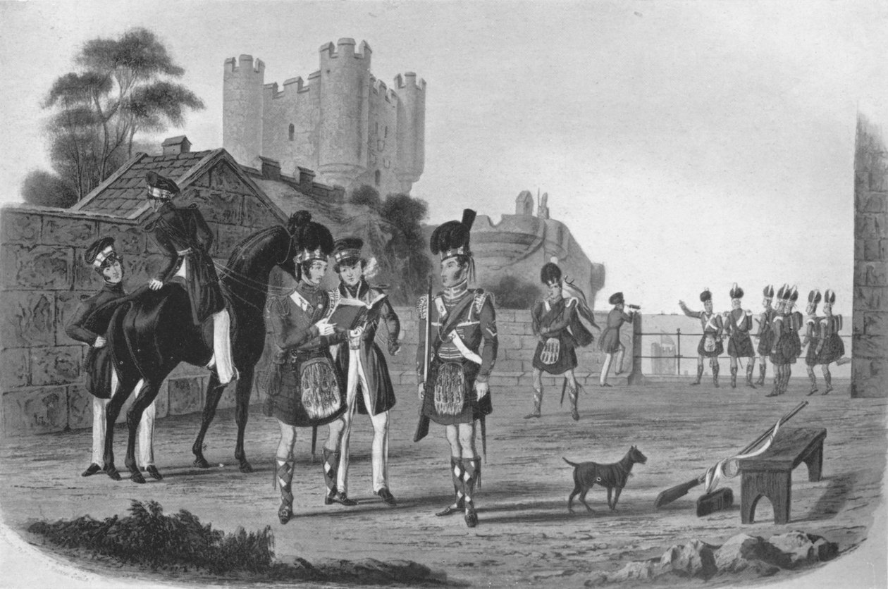 92nd Highlanders An Illustrious Stranger in Sight, 1839-1845 1909 av Richard Gibson Reeve