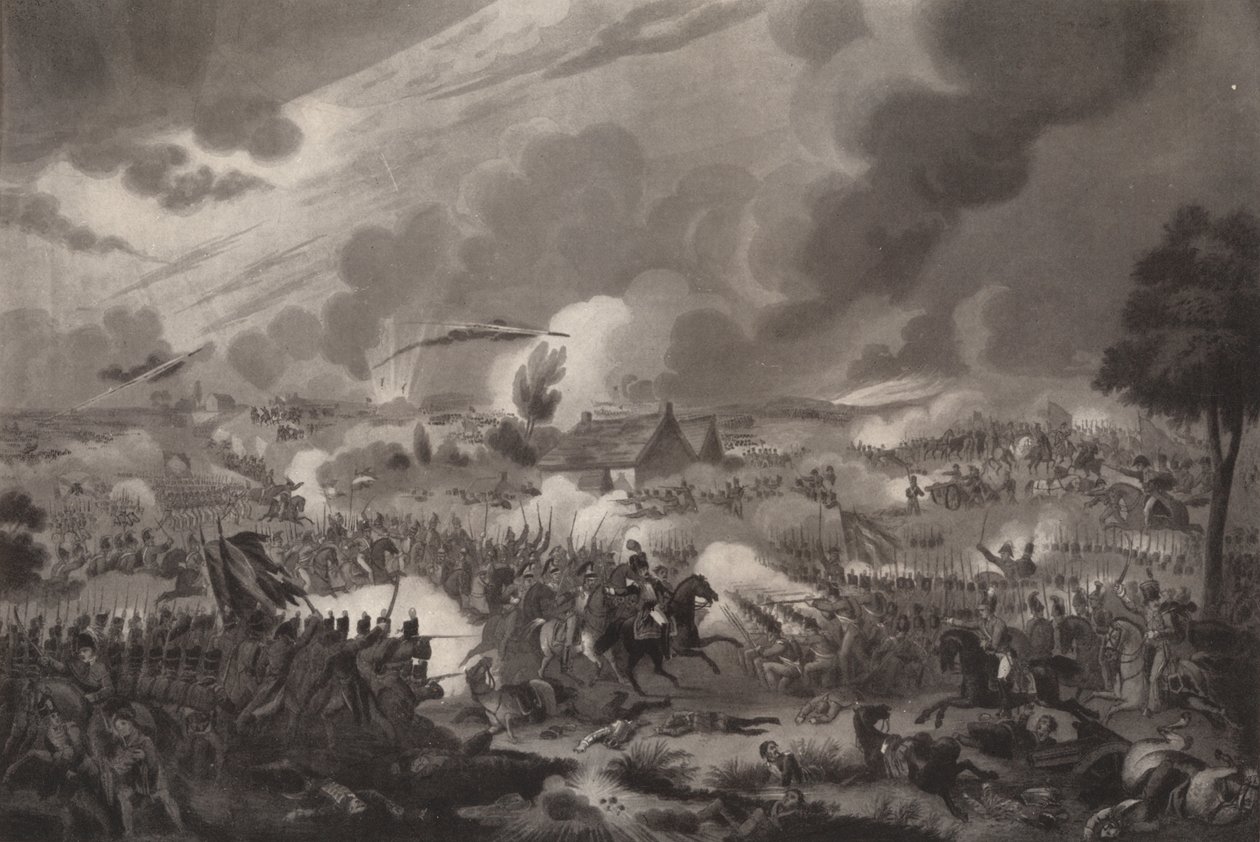 Slaget ved Waterloo, 18. juni 1815, 1817 1909 av Richard Gibson Reeve