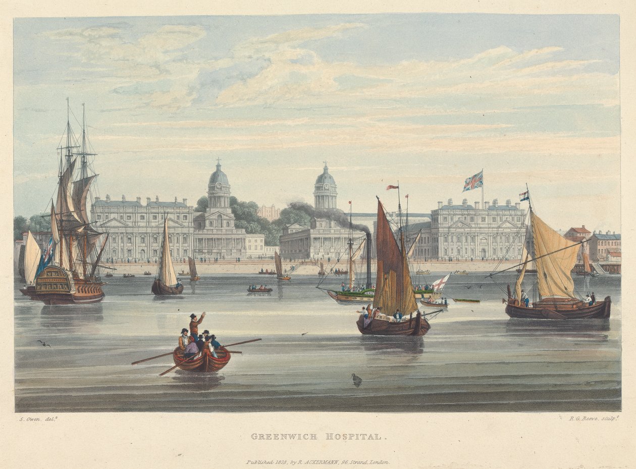 Greenwich sykehus av Richard Gilson Reeve