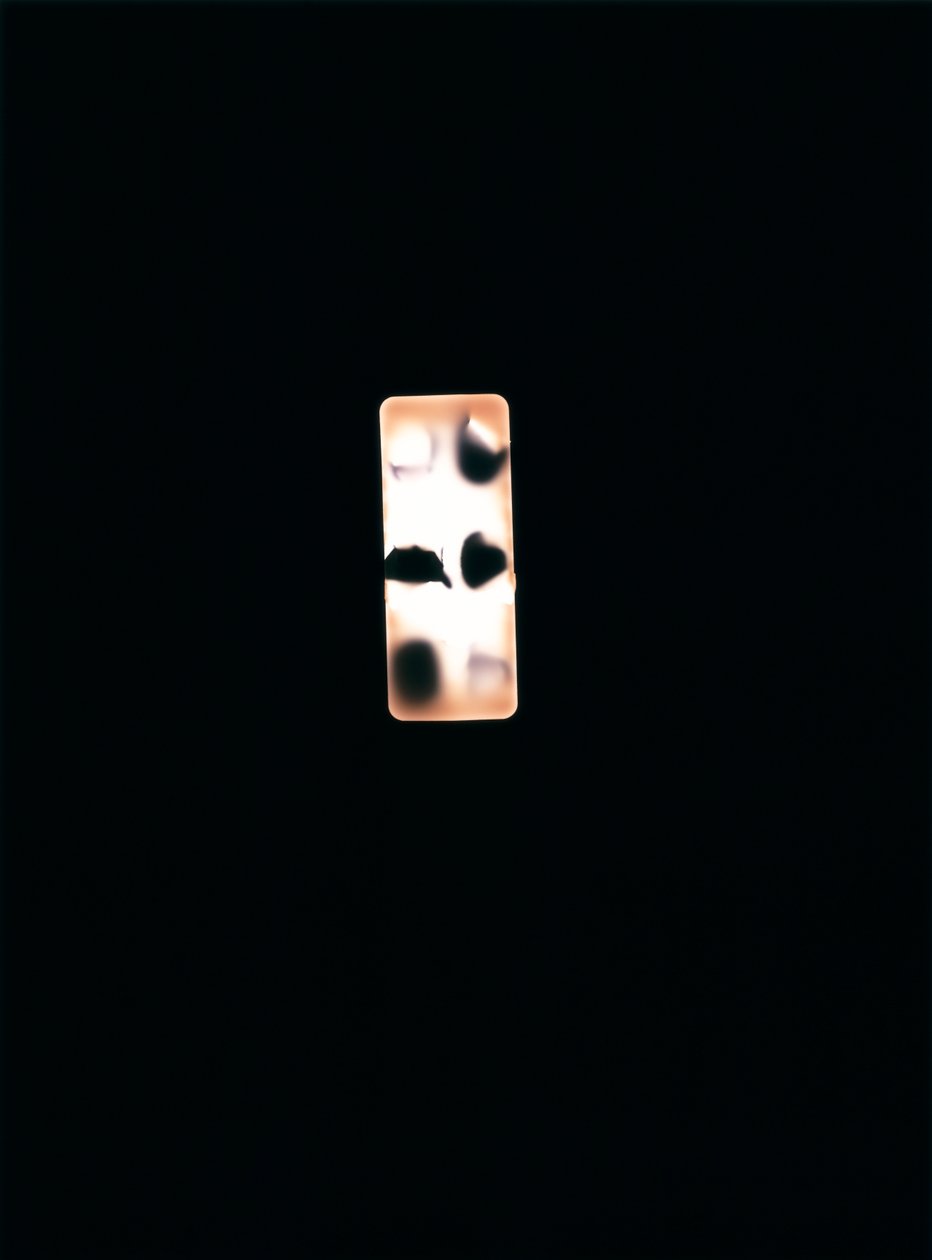 Uten tittel, 2004 (unikt c-type fotogram) av Richard Green