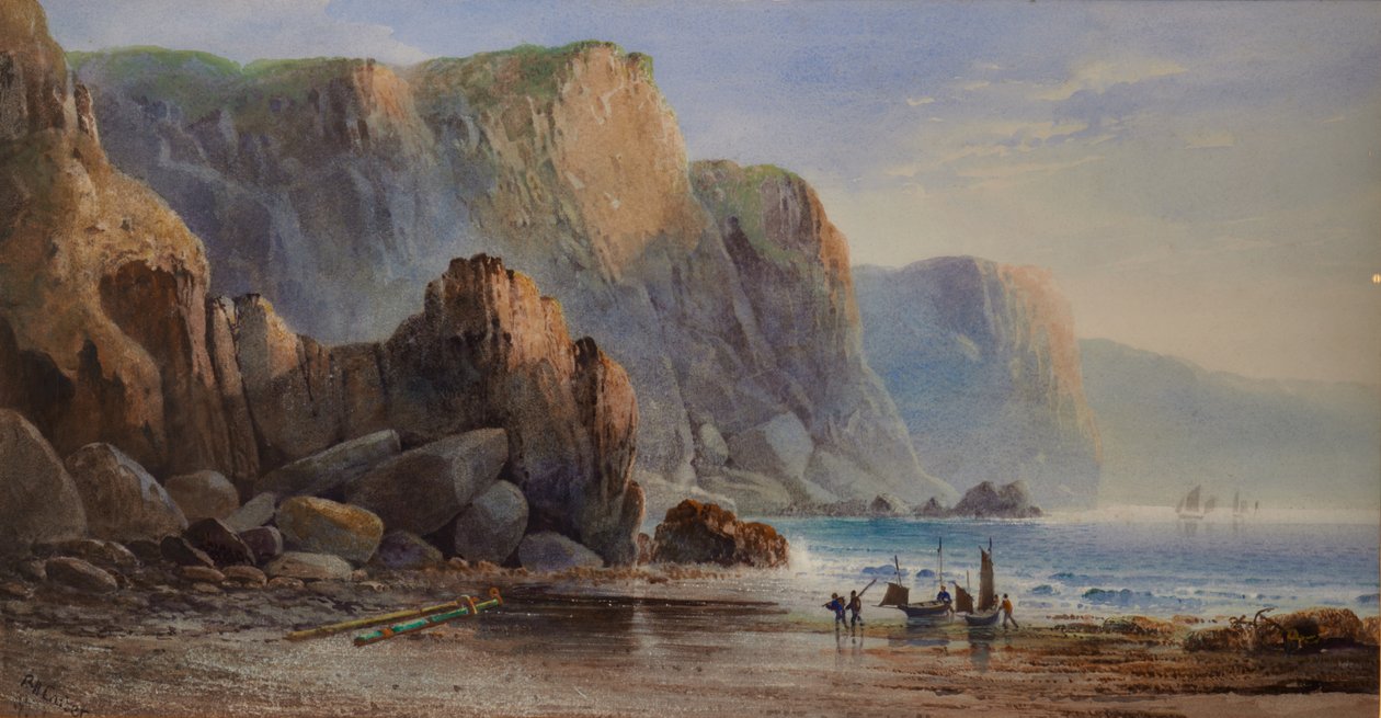 Kystscene av Richard Harry Carter