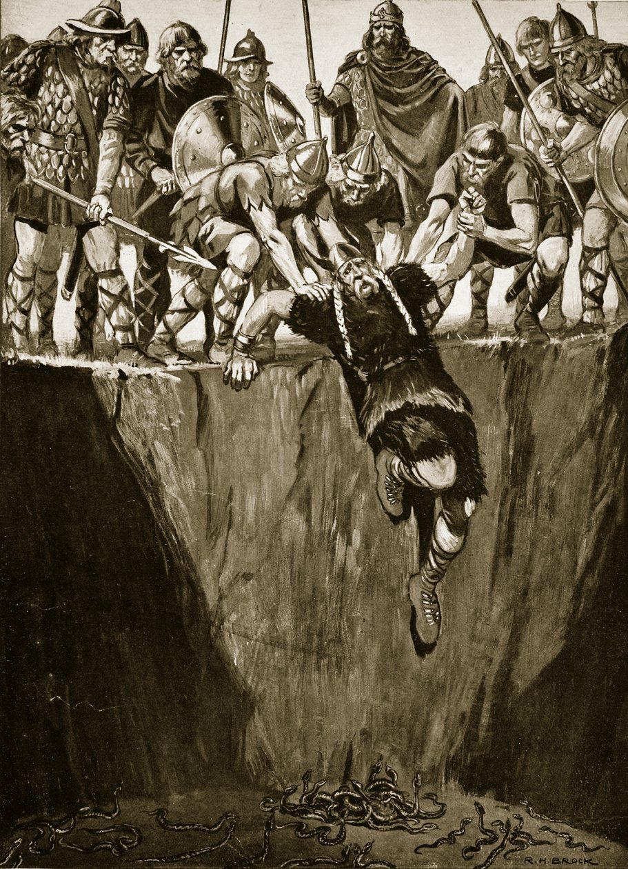 The Pit of Adders, illustrasjon fra 