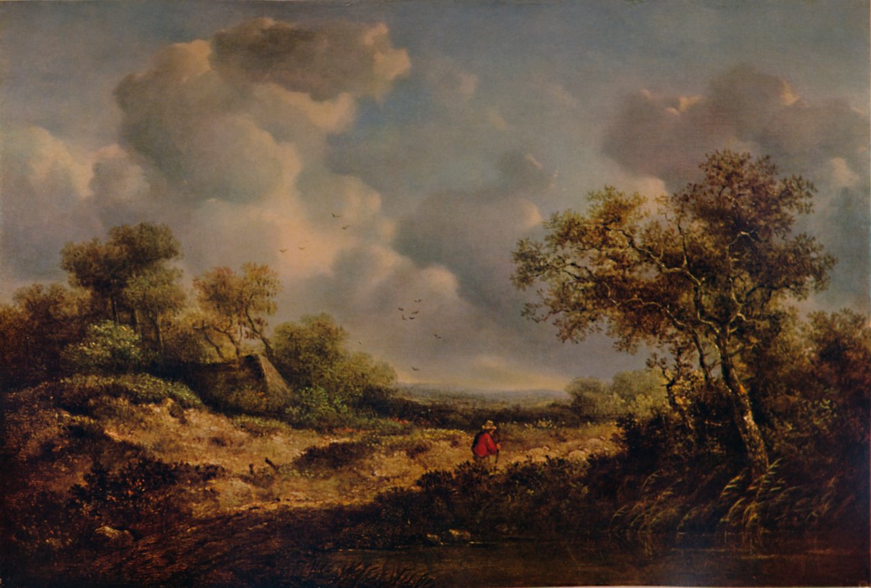 A Storm Cloud, 1800-tallet, 1935 av Richard Hilder