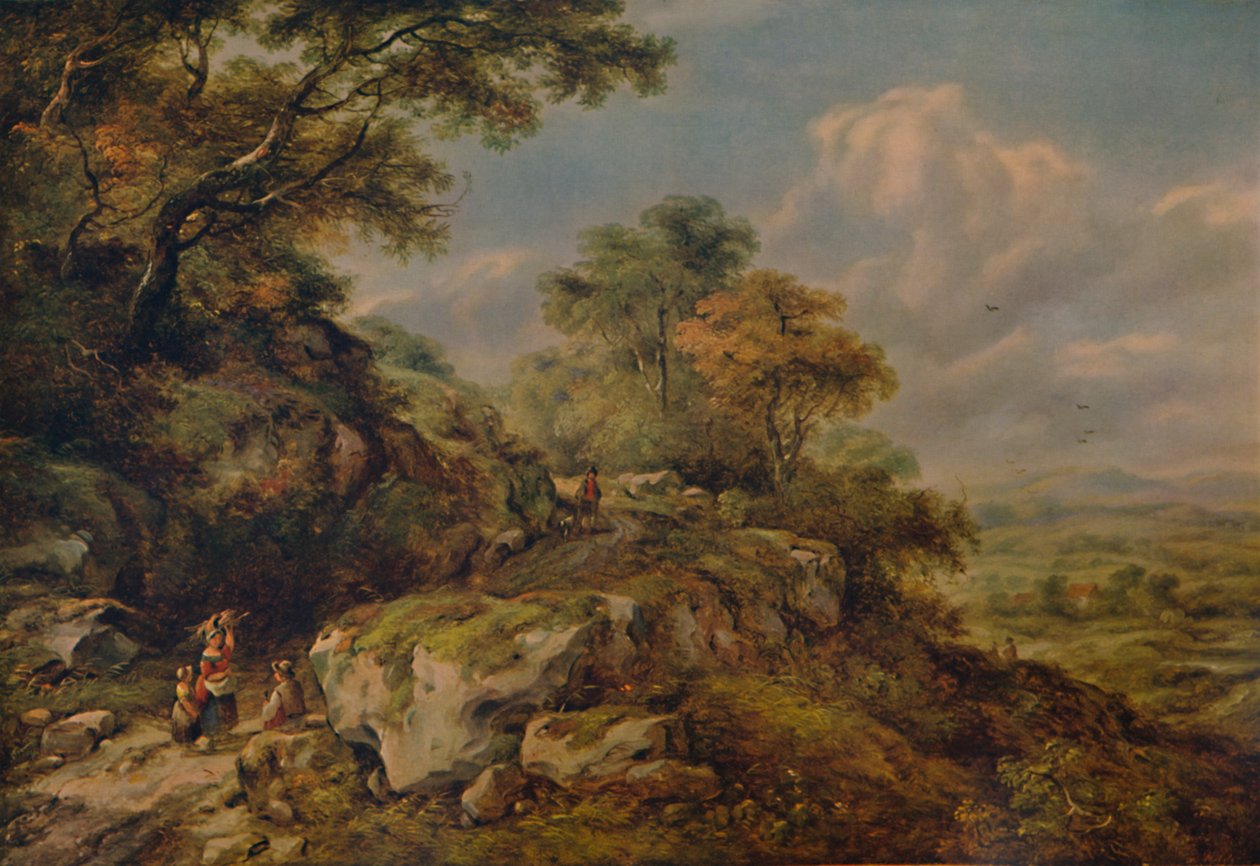 Nær Otford, Kent, 1846, 1935 av Richard Hilder