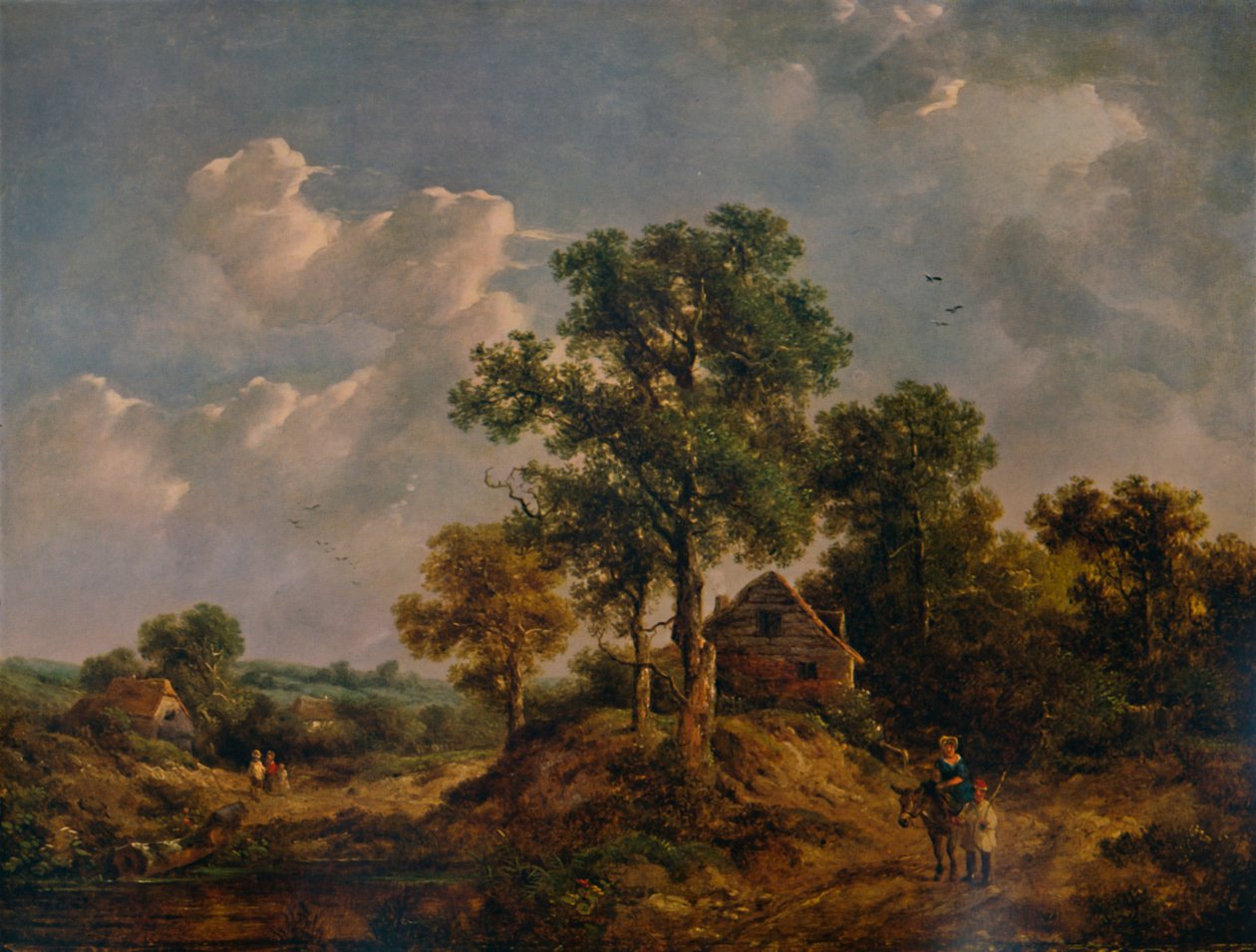 Nær Sevenoaks, Kent, 1800-tallet, 1935 av Richard Hilder