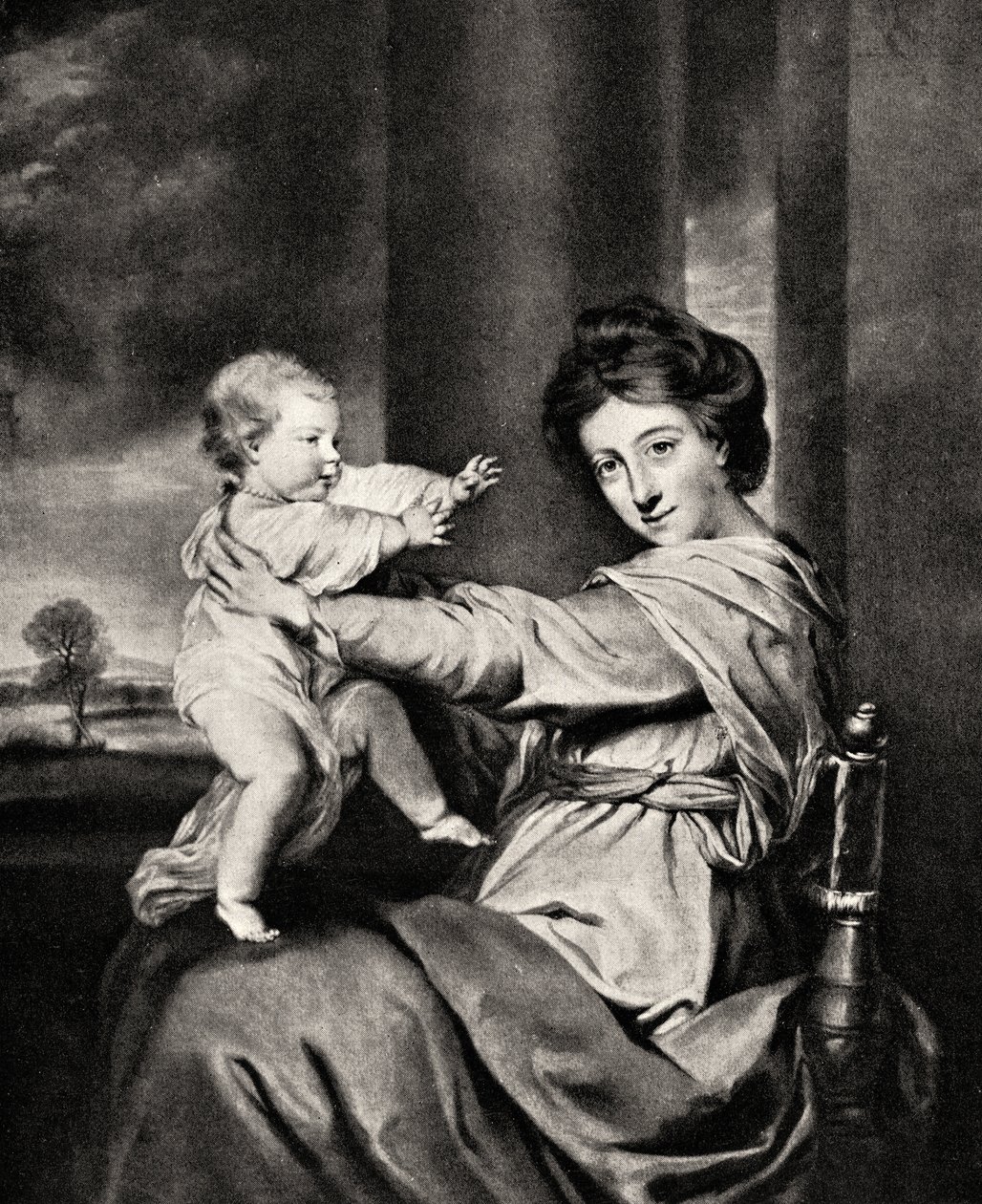 Caroline, hertuginne av Marlborough og datter, 1900-tallet av Richard Houston
