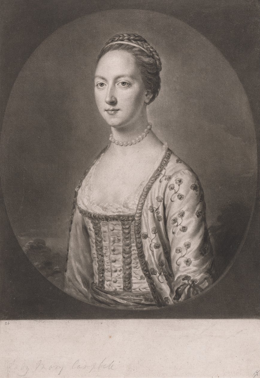 Lady Mary Campbell av Richard Houston