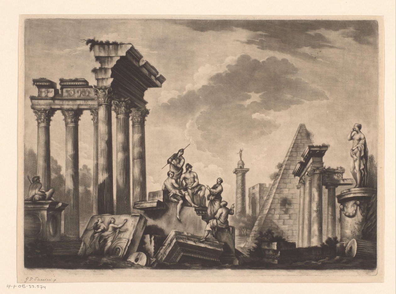 Ruïnes te Roma av Richard Houston