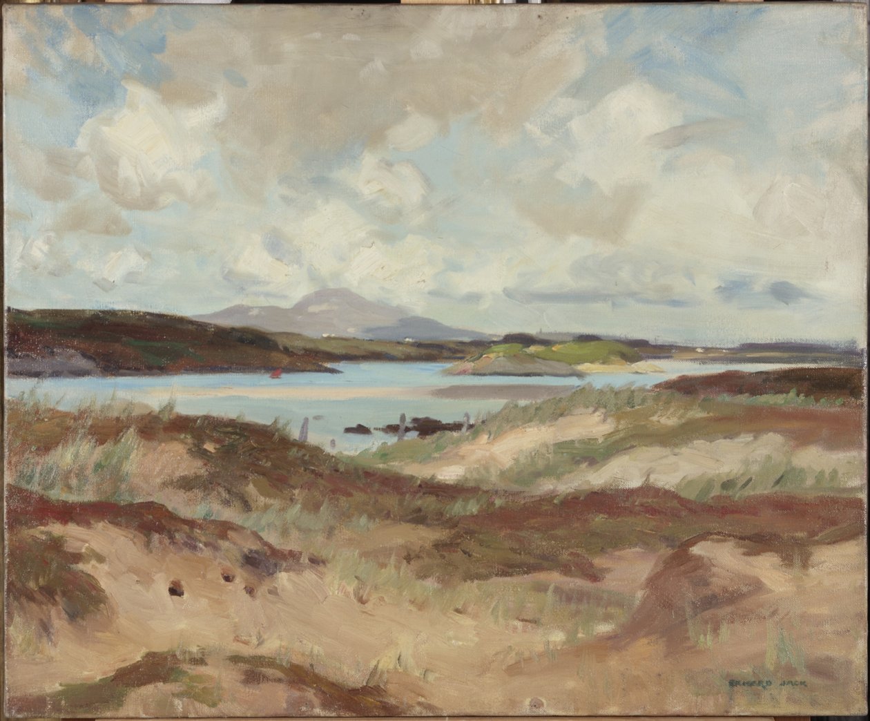 Anglesey (olje på lerret) av Richard Jack