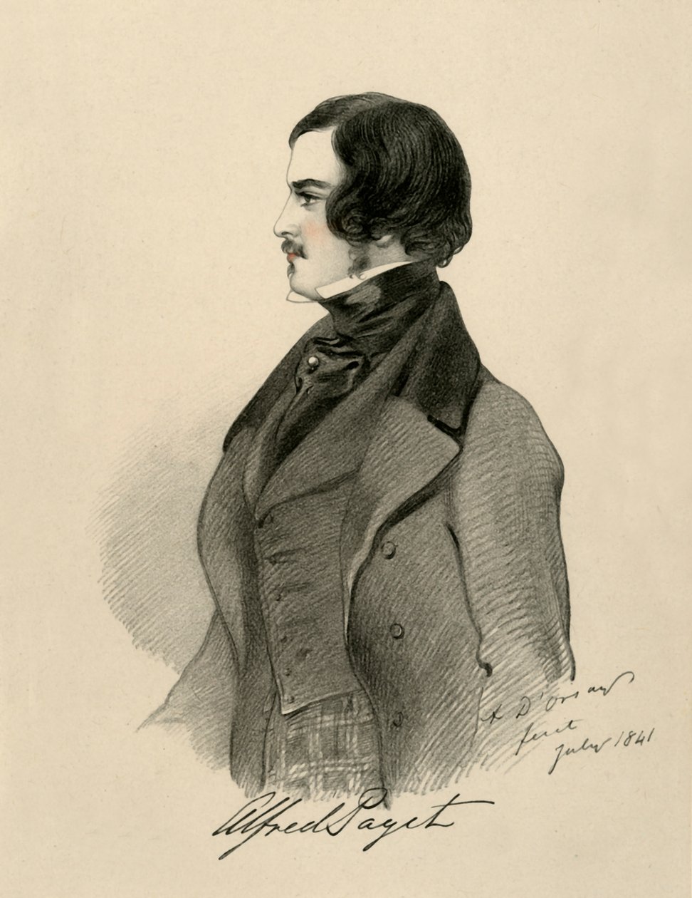 Alfred Paget, 1841. av Richard James Lane