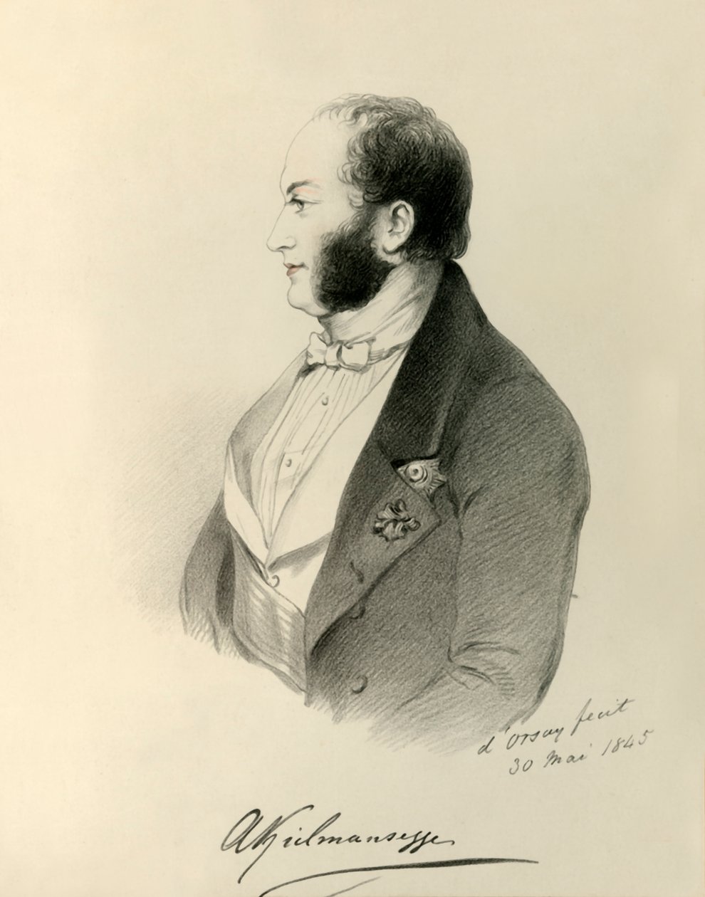 Grev Kielmansegg, 1845. av Richard James Lane