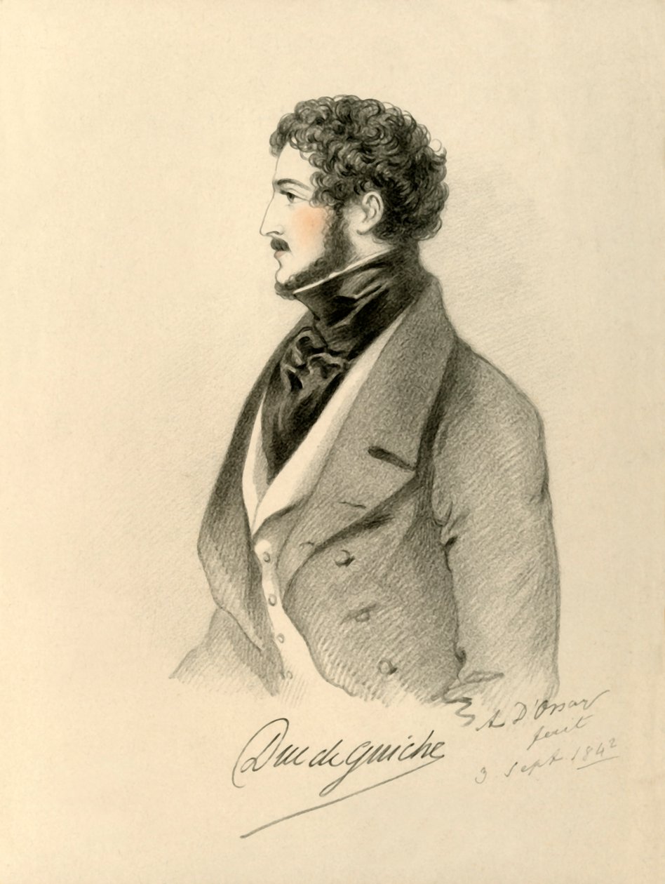 Hertugen av Guiche, 1842. av Richard James Lane