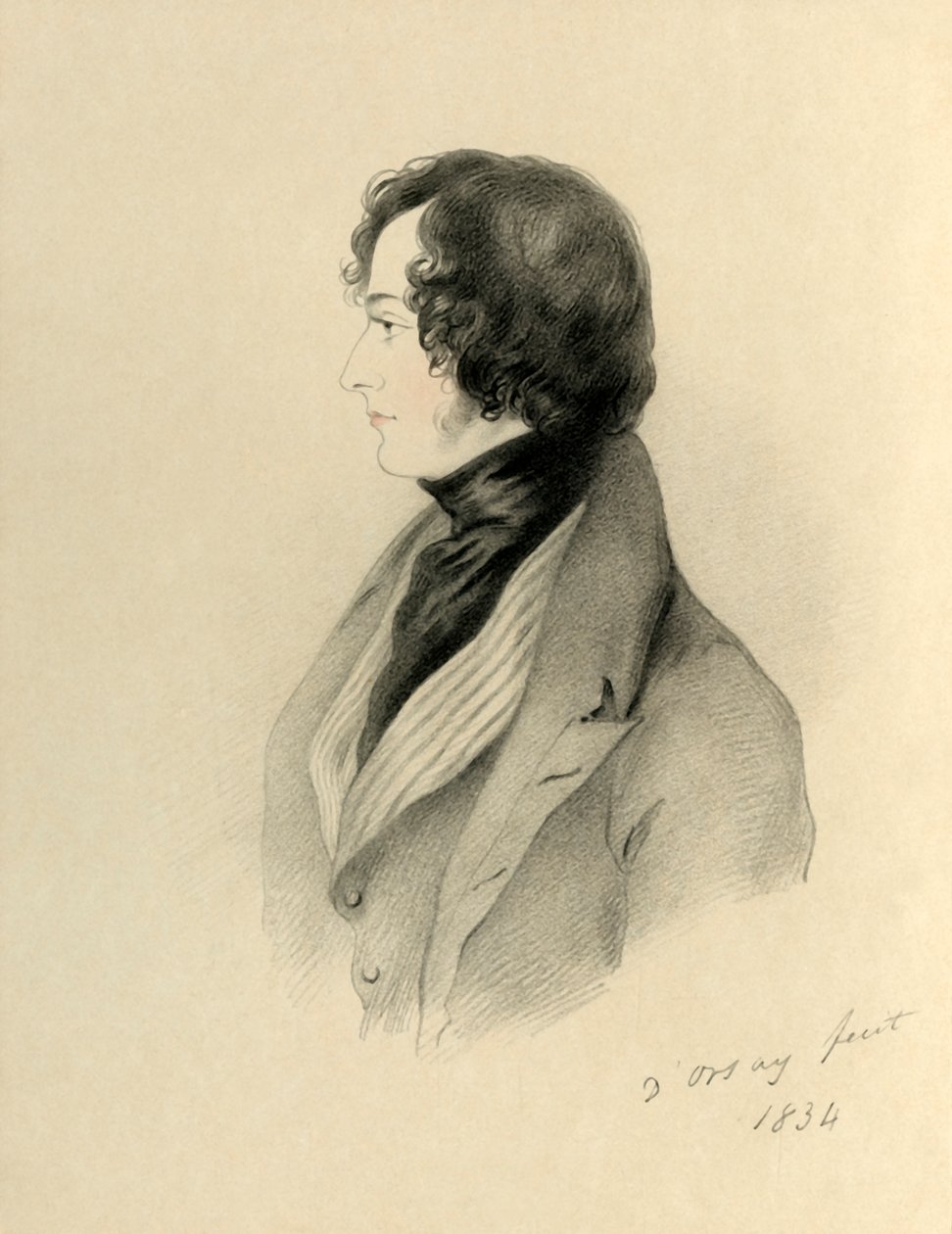 Høyre ærede Benjamin Disraeli MP, 1834. av Richard James Lane