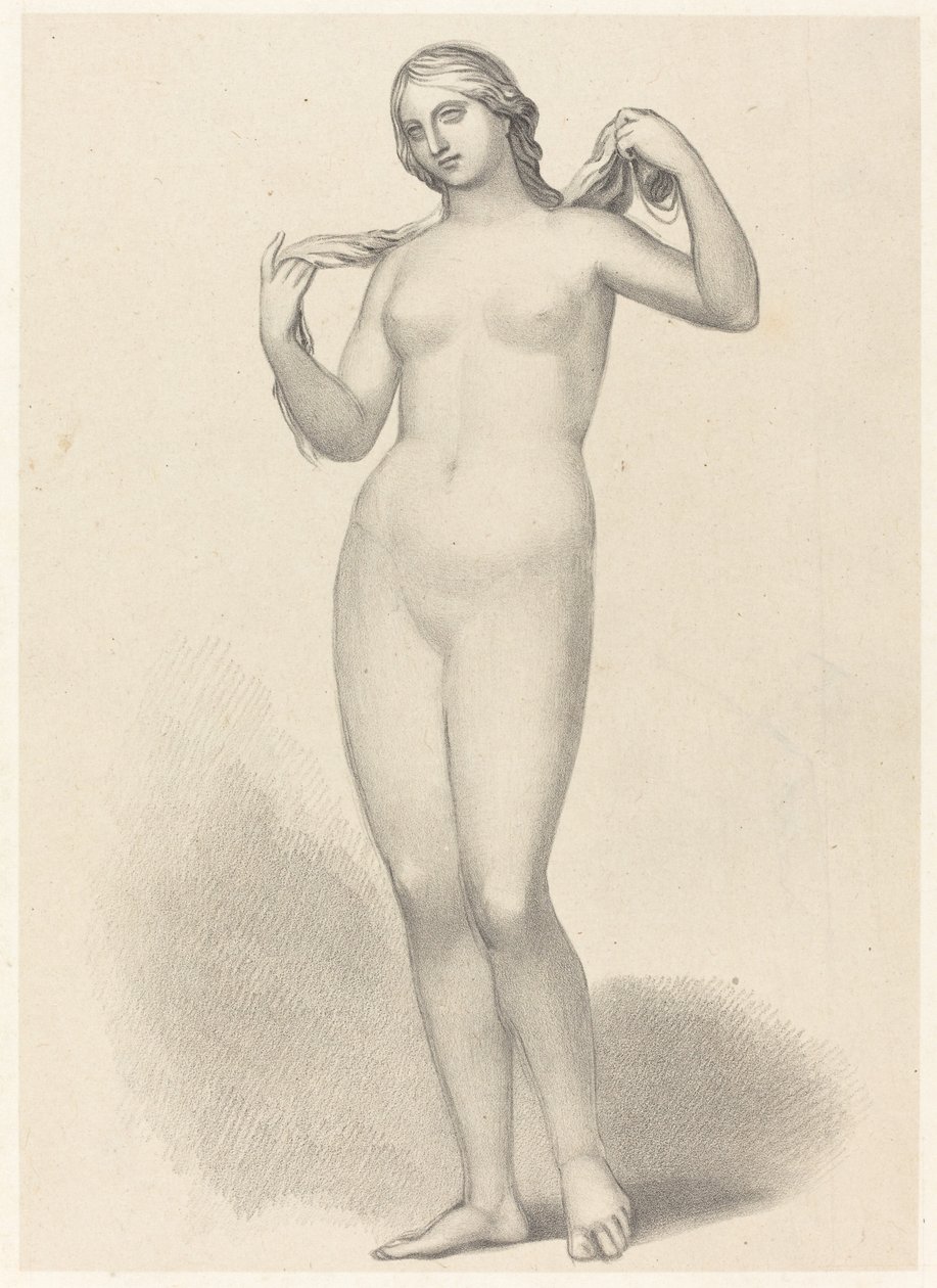 Venus Aphrodite, av Alcamanes av Richard James Lane after John Flaxman