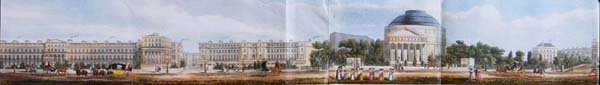 Cambridge Terrace, Colosseum og Clergy Orphan School, detalj fra 