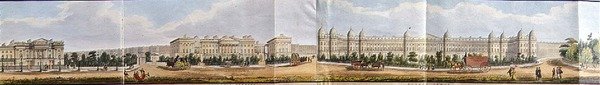 Clarence Terrace og Sussex Place, detalj fra 