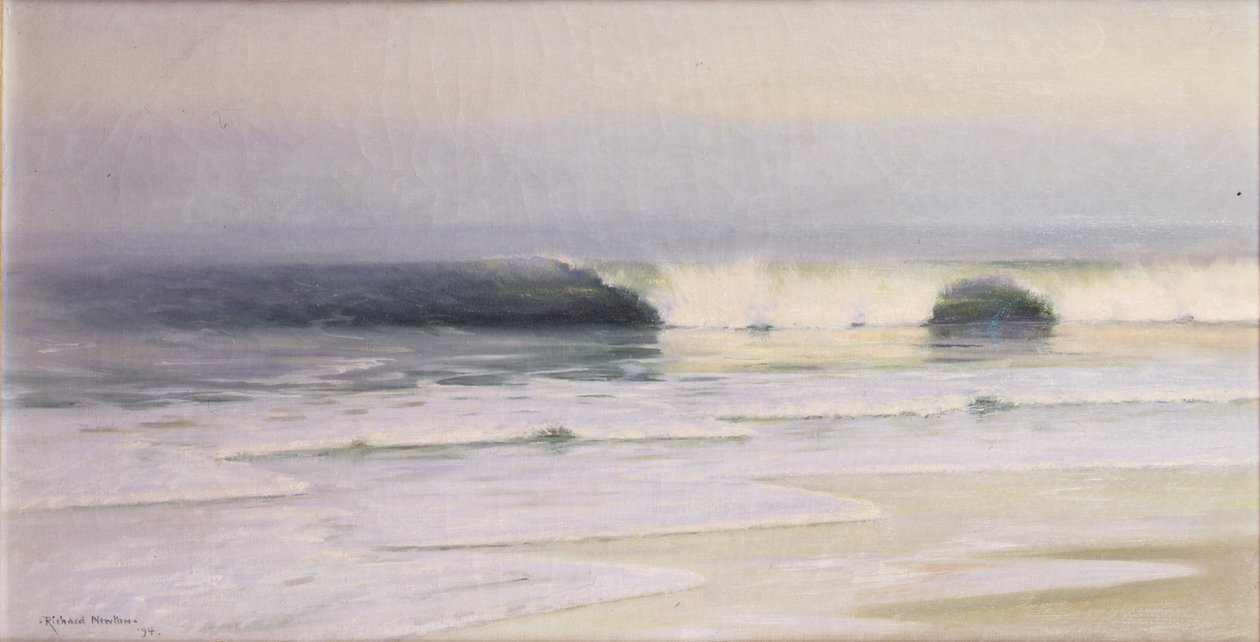 Strandscene, Long Island av Richard Newton
