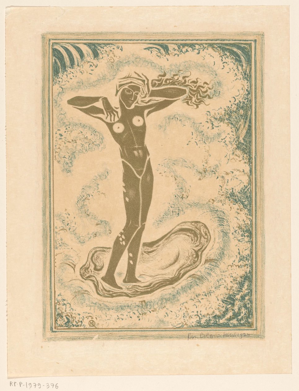 Venus fødsel av Richard Nicolaüs Roland Holst (signed by artist)