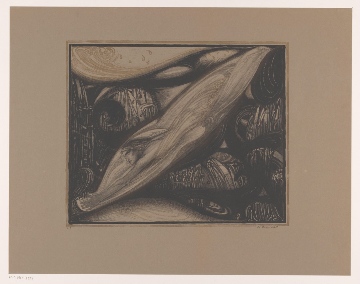 perledykker av Richard Nicolaüs Roland Holst (signed by artist)