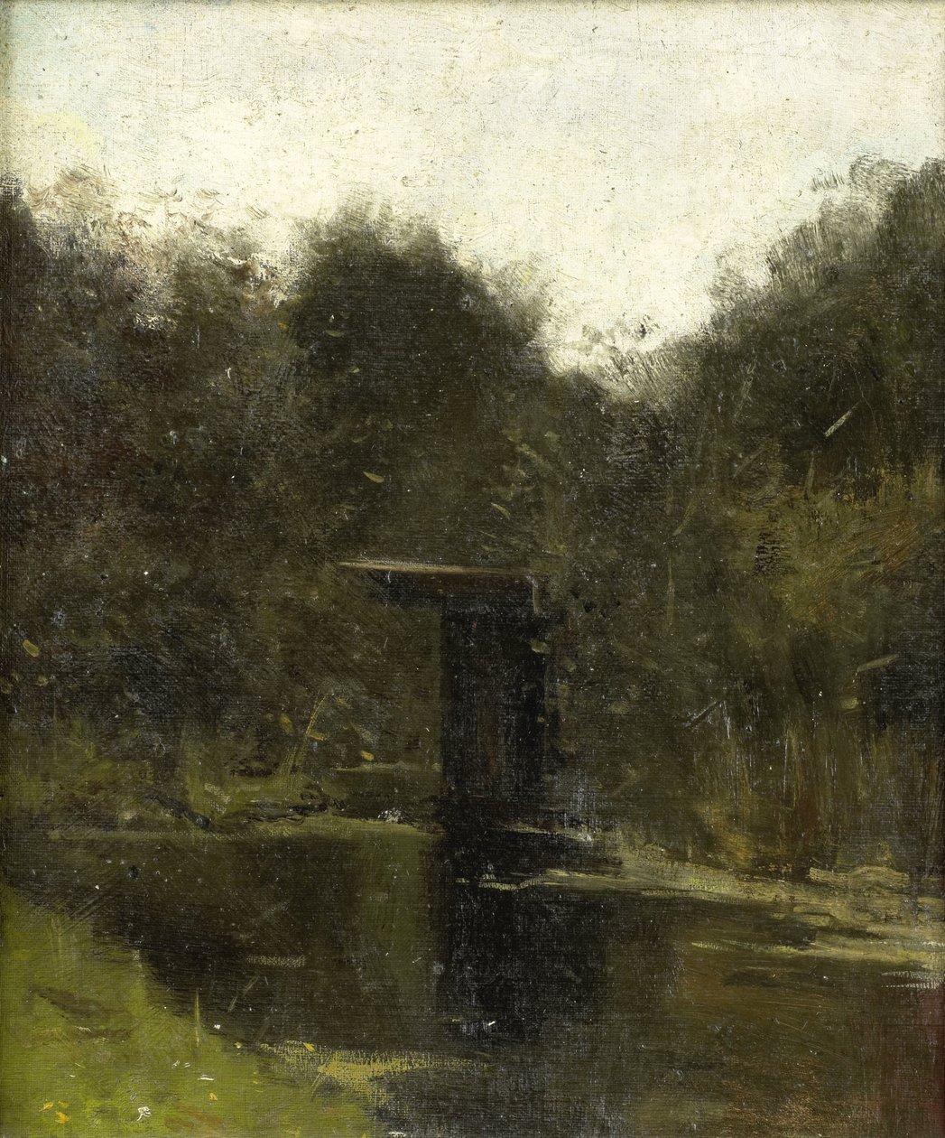 Hjørne av en dam ved Breukelen av Richard Nicolaüs Roland Holst