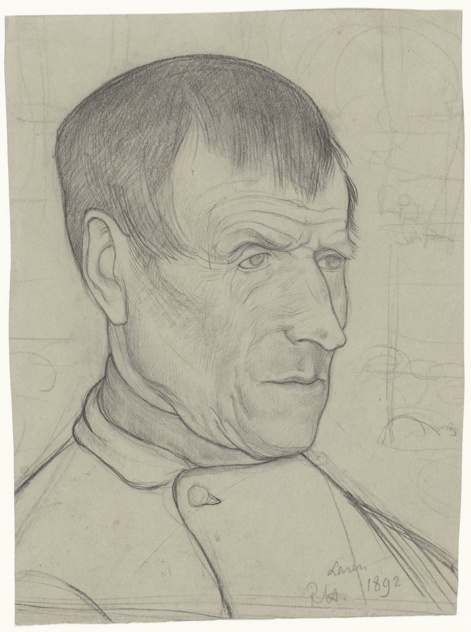 Hodet til en mann fra Laren av Richard Nicolaüs Roland Holst