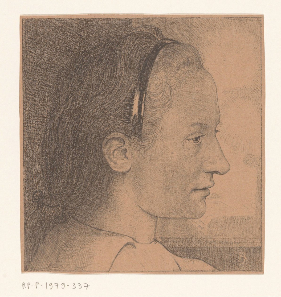 Portrett av Heleen Burgers av Richard Nicolaüs Roland Holst