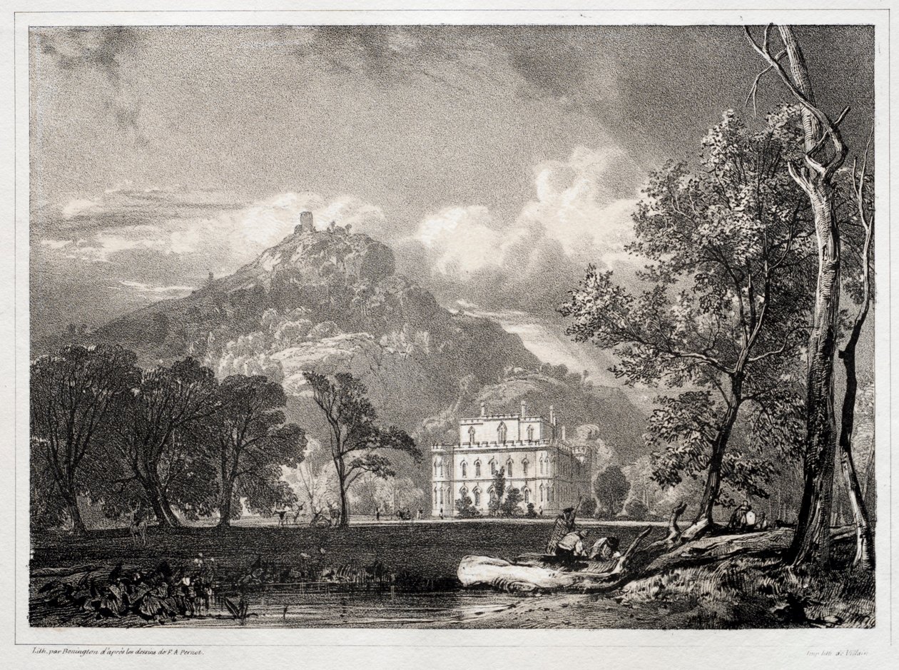 Argyle Castle, 1826. av Richard Parkes Bonington