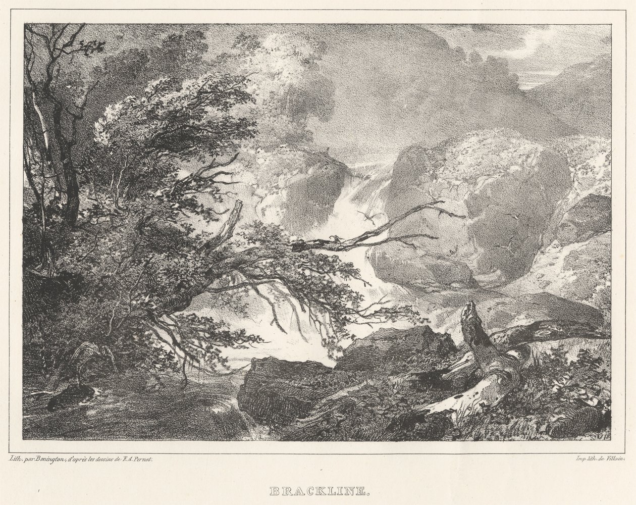 Brackline av Richard Parkes Bonington
