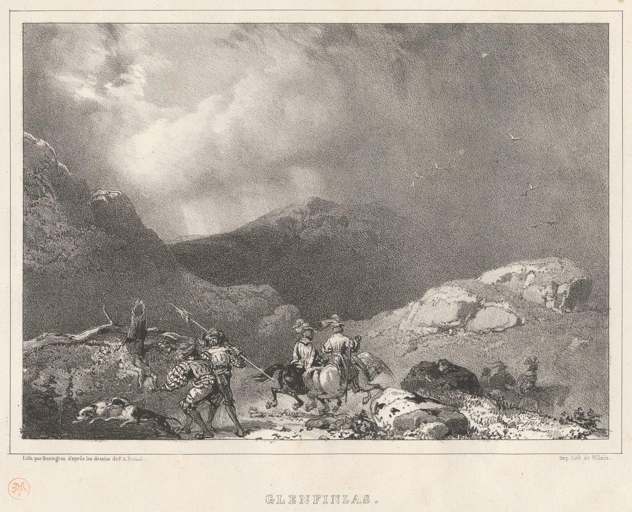 Glenfinlas av Richard Parkes Bonington