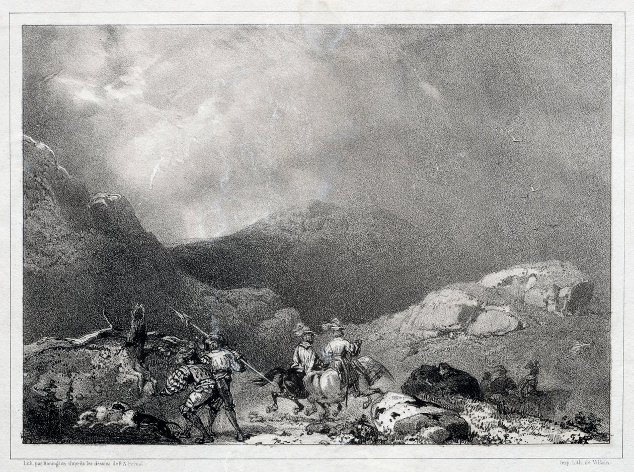 Glenfinlas, 1826. av Richard Parkes Bonington