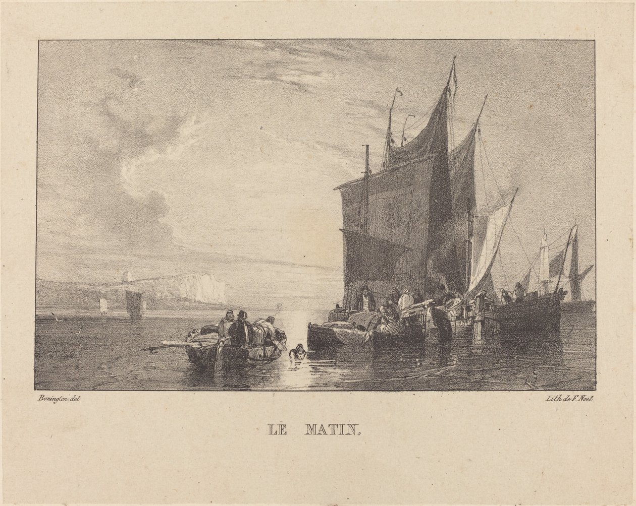 Morgen av Richard Parkes Bonington