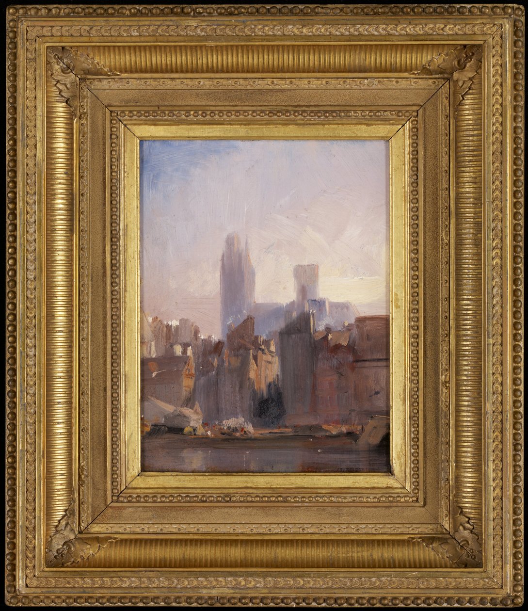Rouen-katedralen, soloppgang av Richard Parkes Bonington