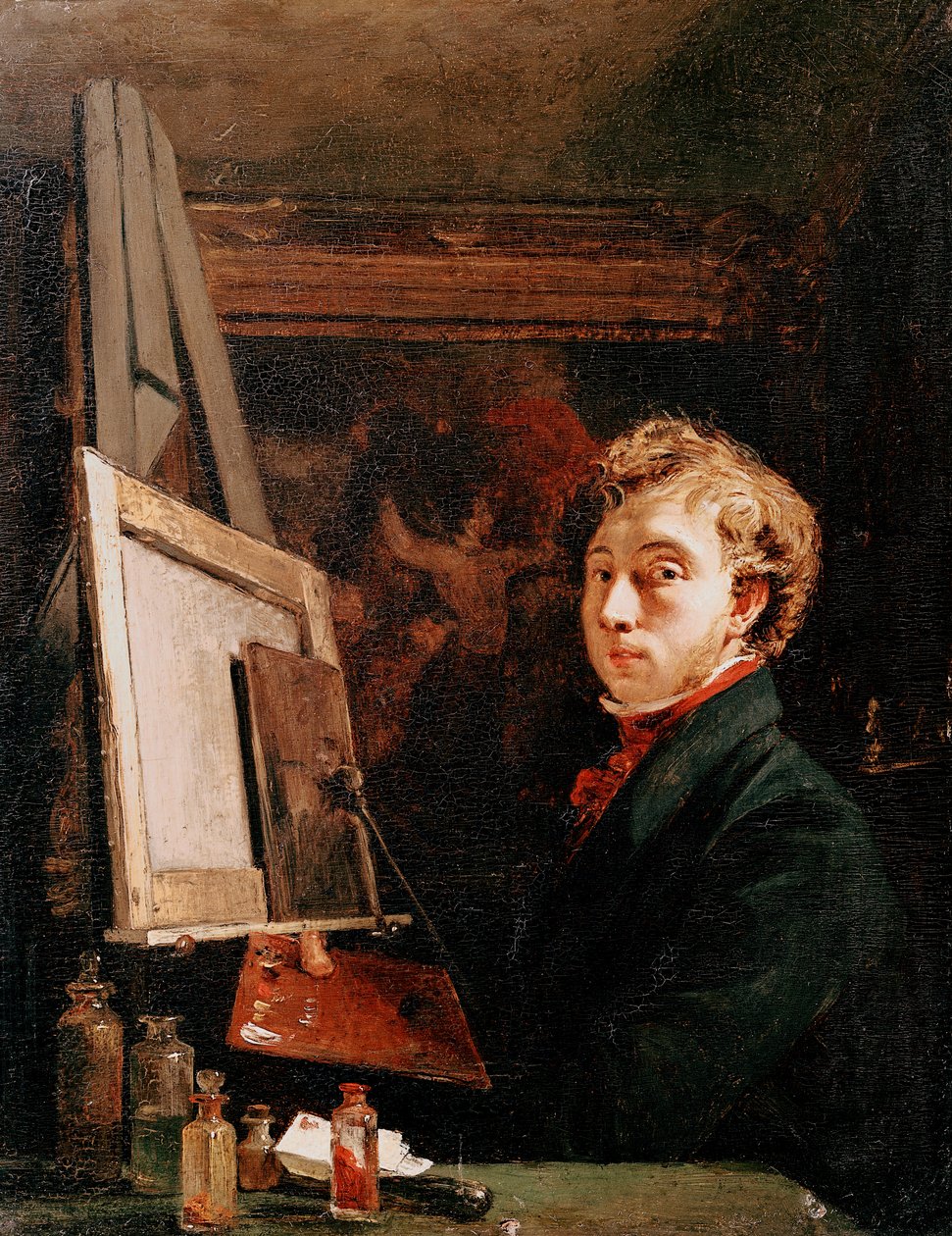 Selvportrett av Richard Parkes Bonington