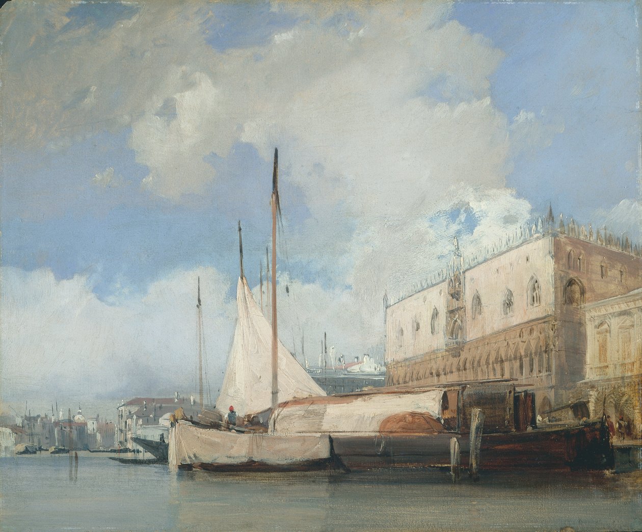 Dogepalasset, Venezia av Richard Parkes Bonington