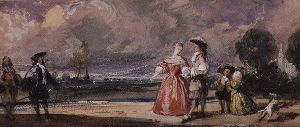 Møtet av Richard Parkes Bonington