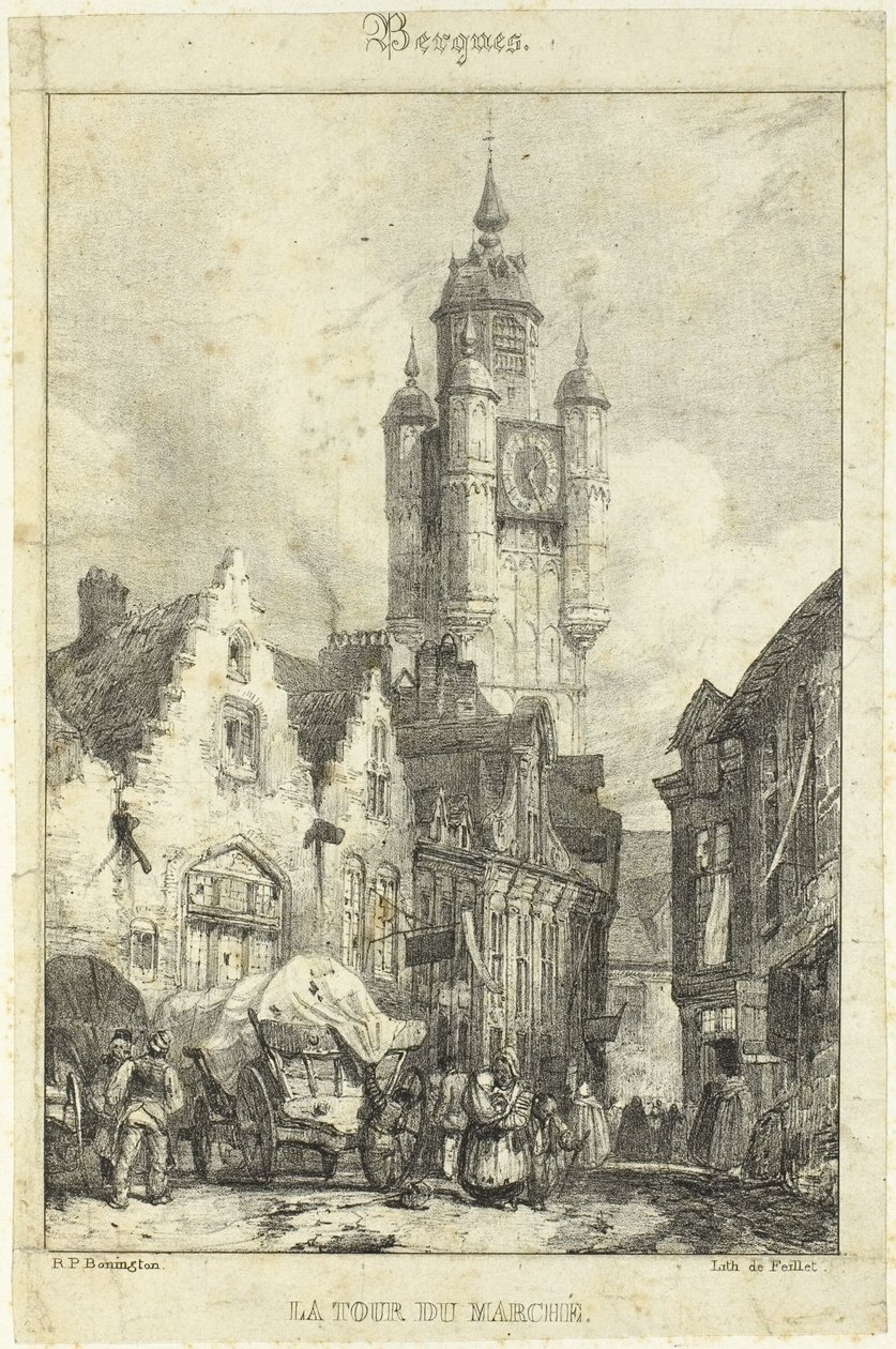 Tower Marketplace av Richard Parkes Bonington