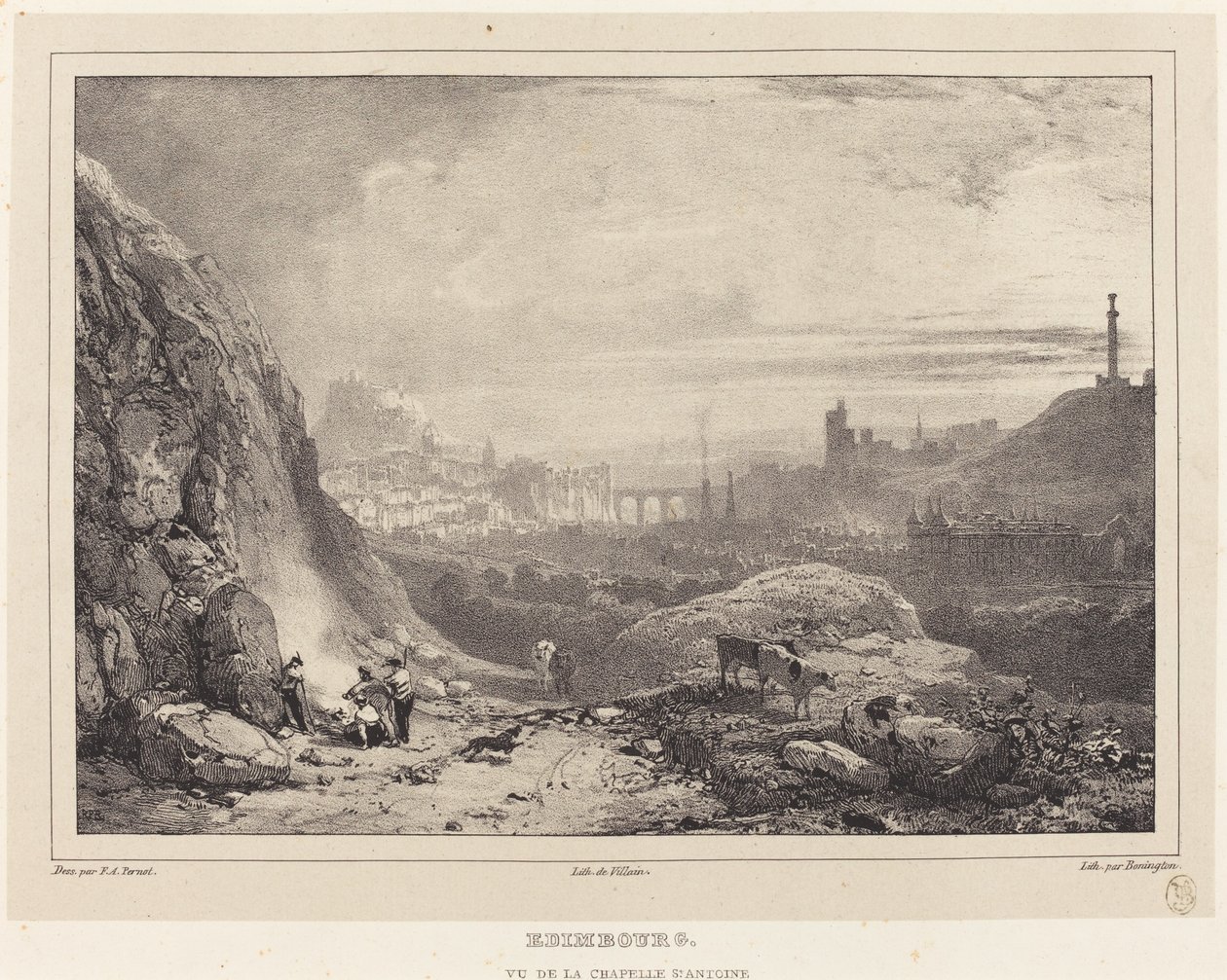 Edinburgh sett fra St. Anthony