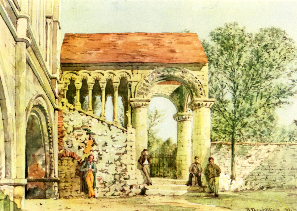 Norman trapp, King's School, Canterbury. av Richard Phene Spiers