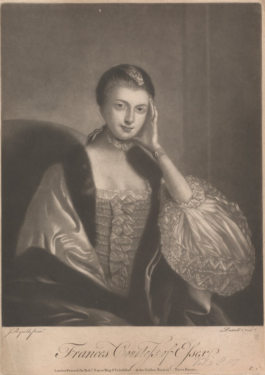 Frances Capell (née Hanbury-Williams), grevinne av Essex av Richard Purcell