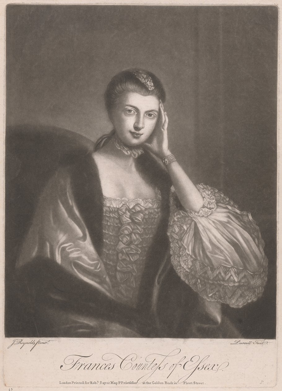 Frances, grevinne av Essex (d. 1759) av Richard Purcell