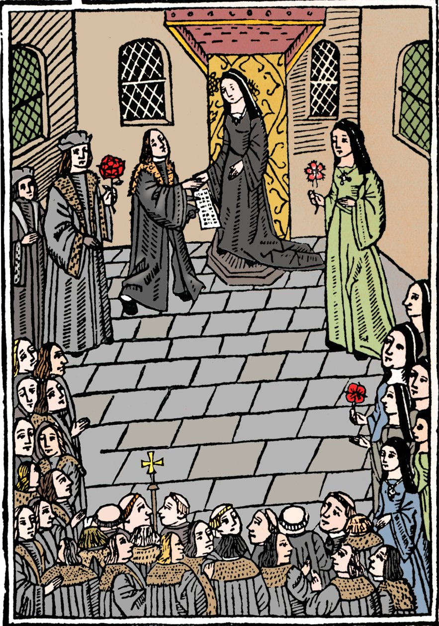 Ekteskapstraktat mellom Charles V og prinsesse Mary Tudor, c1508 av Richard Pynson