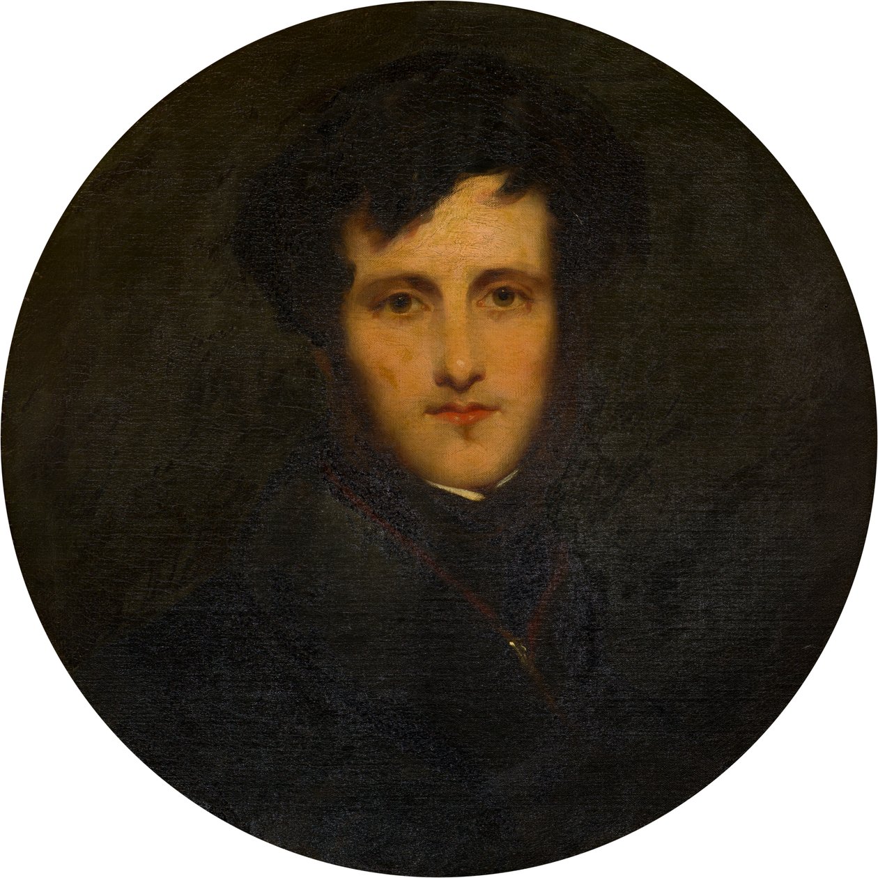 Portrett av John George Weld Forester, 2nd Lord Forester (1801-1874), ca. 1820-68 (olje på lerret) av Richard Rothwell