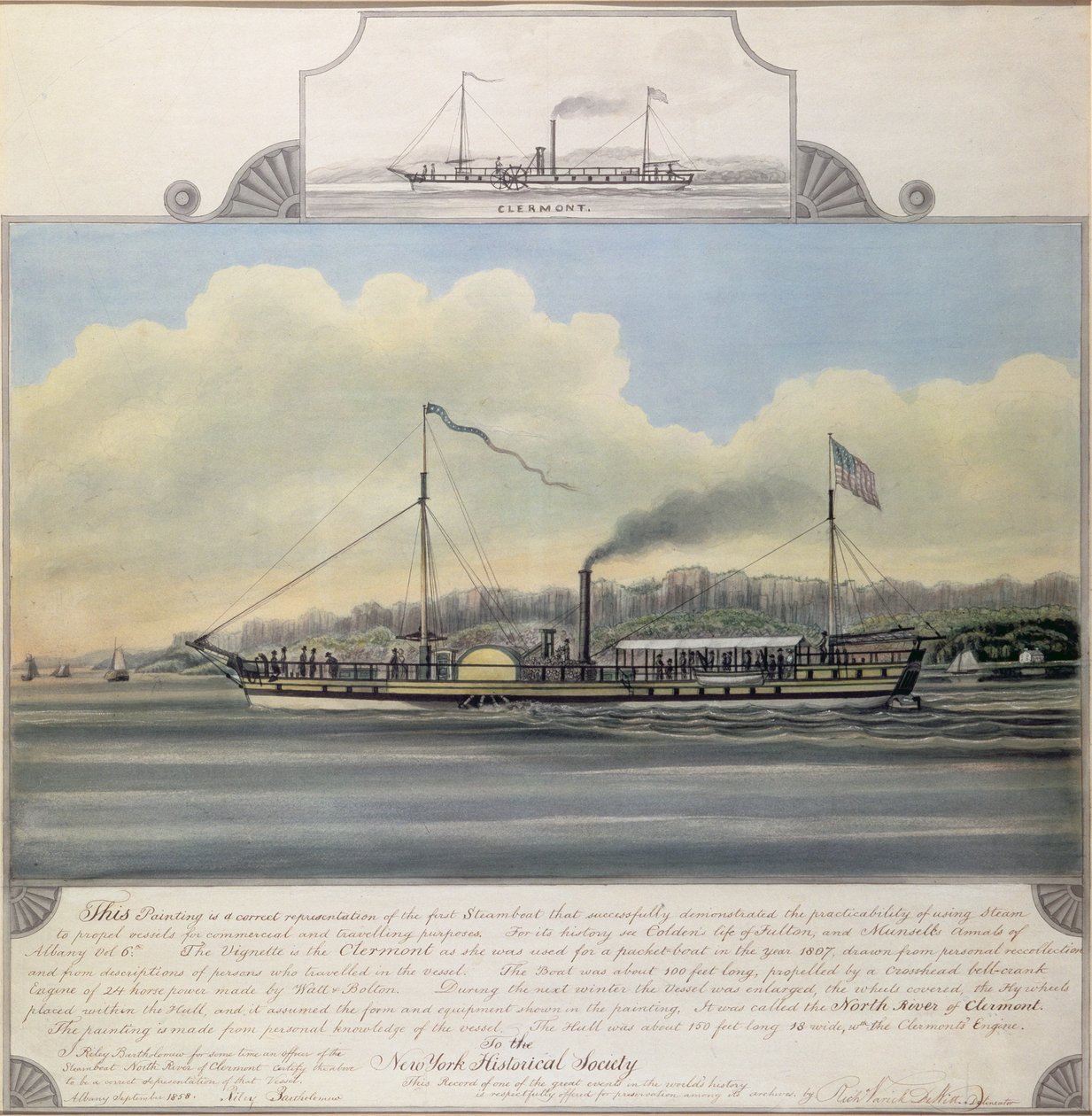 Hudson River Steamboat 